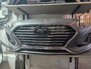 Передний бампер в сборе для Hyundai Sonata Newrise Комплектация и