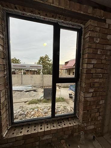 prima construction: Алюминиевое окно на заказ, Тип окна: Витражные, Панорамные, Фасадные, Декоративные особенности: Фрамуга, Бесплатная установка, В рассрочку — 10
