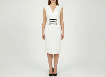 sukienki na wesele tuszujące brzuch: Pretty Women, Sukienka damska, rozmiar M