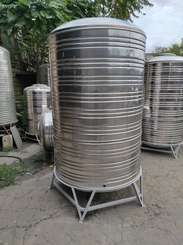su cənlər: Bak, Paslanmayan polad, 1000 l l, Yeni