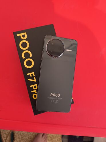 Poco: Poco F7 Pro, Б/у, 256 ГБ, цвет - Черный, 2 SIM, eSIM — 4