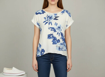 białe t shirty plus size: Футболка жіноча, розмір L