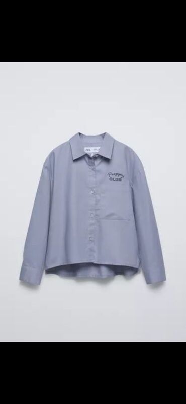 футболки кепки с логотипом на заказ: Рубашка от Zara для девочки 13-14 лет (164см) и 11-12 лет (152см), 500