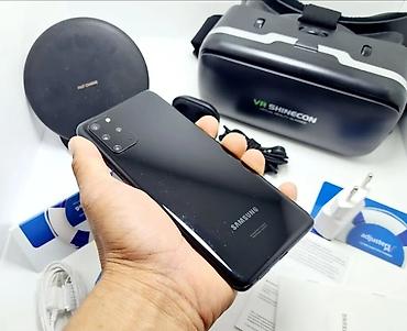 Samsung: Samsung Galaxy S20 Plus, Б/у, 512 ГБ, цвет - Черный, 1 SIM, 2 SIM, eSIM — 4