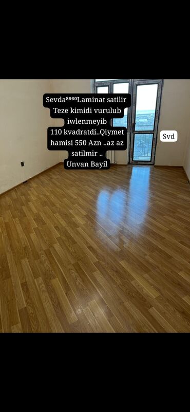balaca dovşan satışı: Sevda⁸⁹⁶⁰Laminat satilir Teze kimidi vurulub iwlenmeyib 110