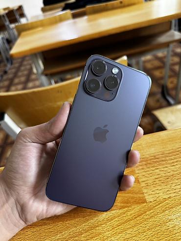 Apple iPhone: IPhone 14 Pro Max, 256 GB, Deep Purple, Face ID — 12