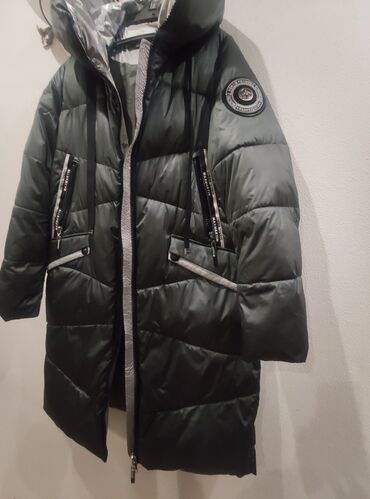 Видеонаблюдение, охрана: Женскаятёплаялёгкая, удлинённая куртка с капюшоном,очень удобная — 6