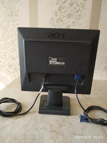 Monitorlar: Acer AL1717 F modelinə aid LCD monitor. Ofis və ya ev istifadəsi üçün — 9