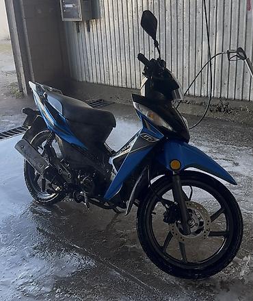двигатель генератора: Honda Winner 125 (подкапотный «кап»/куб) — городской мопед с ручной — 2
