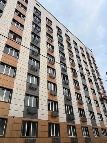 2 бөлмө, 68 кв. м, 106-серия жакшыртылган, 8 кабат, ПСО (өзү оңдоп түзөтүп бүтүү үчүн)