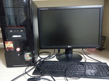 манитор компьютера: Компьютер, ядер - 8, ОЗУ 8 ГБ, Для несложных задач, Б/у, Intel Core i3, HDD