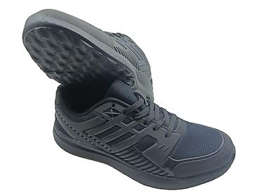 sneaker: Qara idman ayaqqabısı Ölçü:41 (25.7 sm) - Ümumi dizayn: Tam qara — 1