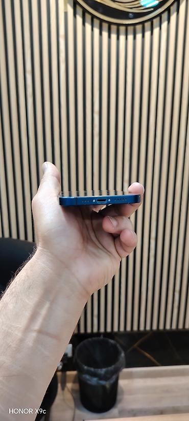 iphone 13 pro islenmis: IPhone 12, 64 GB, Göy, Face ID, Sənədlərlə, Zəmanət — 5