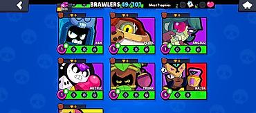 Digər aksesuarlar: Brawl Stars hesabı – geniş seçimli döyüşçülər və inkişaf etmiş — 9