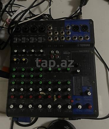 Yamaha MG10XU mikser – kompakt, çoxkanallı audio idarəetmə pulti lalafo.az -da Yamaha MG10XU mikser – kompakt, çoxkanallı audio idarəetmə pulti