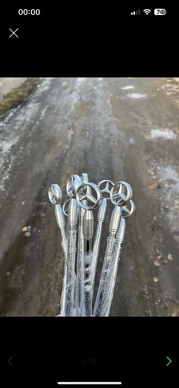 Другие аксессуары для салона: Флагшток Реплика (габаритная антенна) Мерседес Мерс Mercedes Benz — 2