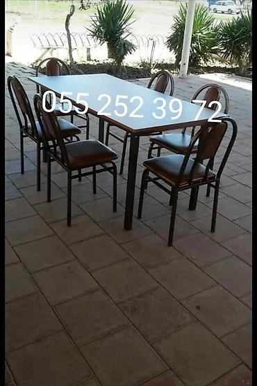 Sifarişlə restoran stulları: Metal, Rusiya, Parça, Ödənişli quraşdırma, Zəmanətli, Kredit yoxdur — 2