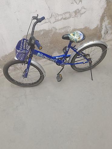 velosiped 28 type 1: Uşaq velosipedi – mavi rəngdə, şəhər/gündəlik sürüş üçün — 1