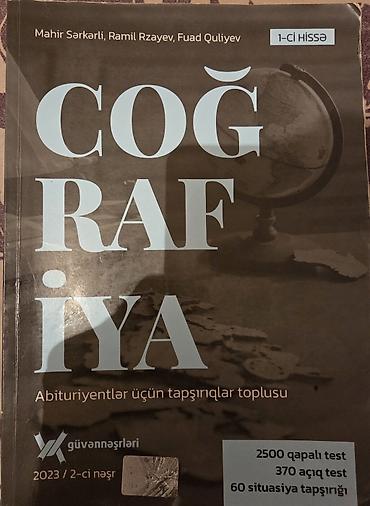 Məhsul: “Coğrafiya – Abituriyentlər üçün tapşırıqlar toplusu” (1-ci lalafo.az -da Məhsul: “Coğrafiya – Abituriyentlər üçün tapşırıqlar toplusu” (1-ci