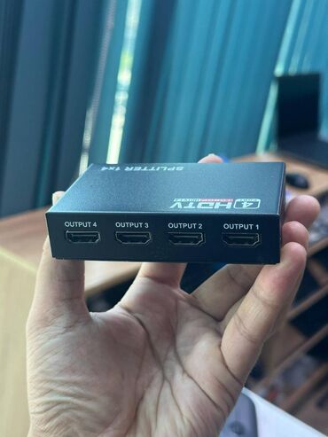 Колонки для ПК и ноутбуков: 🔌 HDMI Splitter 1x4 — делите сигнал без потери качества! Нужно