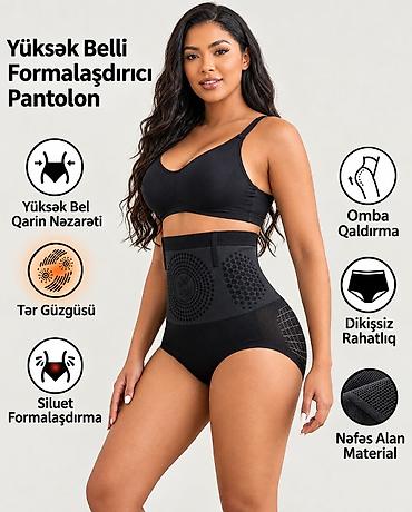 Alt paltarı: 🔥 Bədənini Daha Zərif və Formada Göstər! - Yüksək bel dizaynı: beli — 5