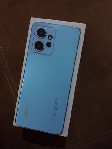 телефон fly с двумя: Xiaomi Redmi Note 12, 128 GB, rəng - Göy, 
 İki sim kartlı