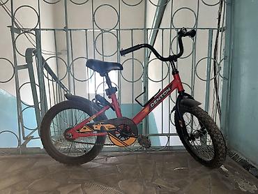 format velosiped: Детский велосипед, 4-колесный, 4 - 6 лет, Для мальчика, Б/у — 1