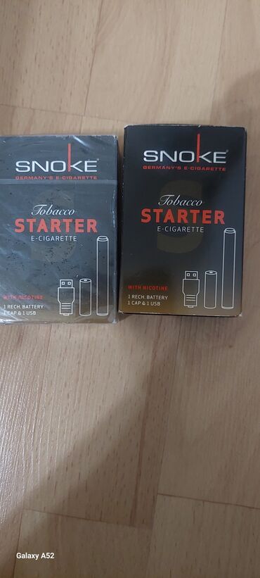 poly gel – komplet za nokte: Elektronske cigarete SNOKE tabacco baterija usb punjac i tabako