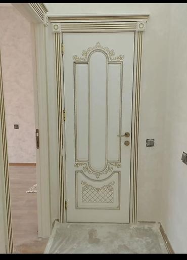 isləmis qapi: 3 ədəd qapı var ikisi sade 1 i suseli biri 140 AZN ölçü 2.05x90 sm — 3
