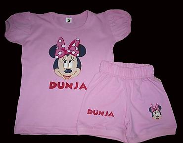 Kompleti: Deciji sorc i majca a moze da bude i kratka pidzama Vel 2-12 Cena 2200 — 11