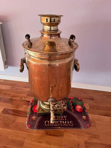 Salam Hormetli Alicilar.SAmovar 50 litrdir. Tam olculub yoxlanilib