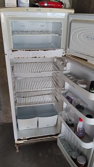 2 gozlu qaz peci: NORD iki kameralı De-frost soyuducu - Üst kamera: dondurucu bölmə — 2