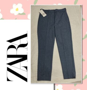 zara cigaret pantalone: M (EU 38), Normalan struk, Čino