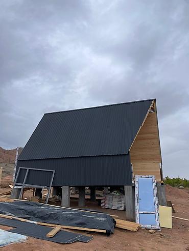 Строительство под ключ: A‑образный дом (A-frame) на свайно-столбчатом основании - — 3