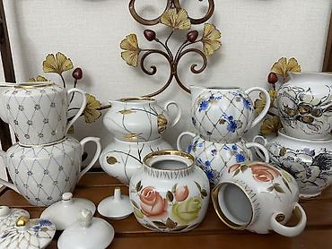 Наборы посуды: Сахарницы и молочники разные — 1