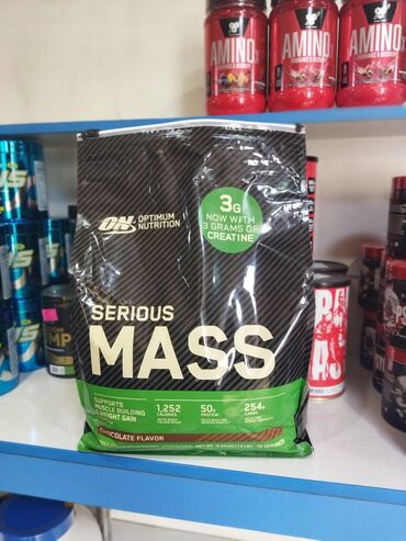 витамин: Гейнер для набора массы 1. Serious mass 2. True mass 3. Mutant mass