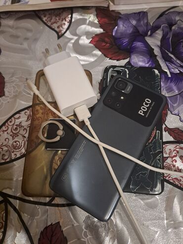 телефон флай fs407 stratus 6: Poco M4 Pro 5G, rəng - Boz, Sensor