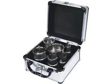 lidl cirkular: Set kruna burgija za metal – 6 delova u aluminijumskom koferu - — 1