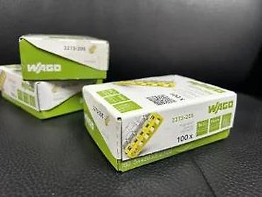Ostali elektro materijali: WAGO Push Wire spojnica – kutija 100 kom - Tip: žična spojnica za — 8