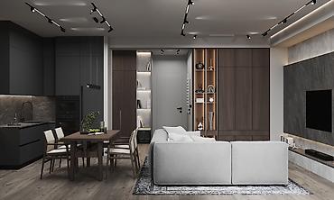 квартира город кант: 2 комнаты, Ала-Арча ТРЦ Собственник, Без животных, от 6 месяцев, С мебелью полностью — 2