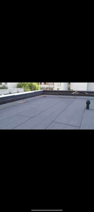 Dam işləri: Bitum əsaslı rulon örtüyü ilə dam izolyasiyası xidməti - Ploski və — 6