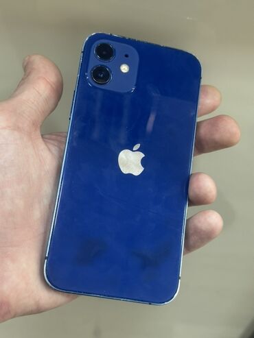 iphone 12 bakida: IPhone 12, 64 GB, Göy, Face ID