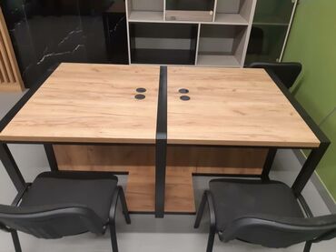 Столы: Новый офисный дизайнерский рабочий стол, четырех местный. Для