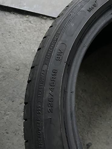 continental 225 45 r18: Шины 225 / 45 / R 18, Лето, Б/у, 1 шт, Легковые, США, Michelin — 2