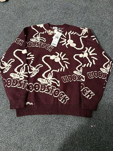 tech fleece: Джемпер Peanuts x Semir «Woodstock» - Цвет: бордовый с контрастным — 1