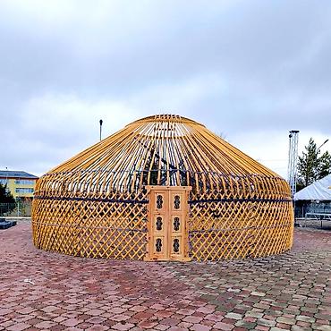 Продажа юрт: Продажа юрты, Каркас Деревянный, 100 баш, Диаметр: 7 метров — 13