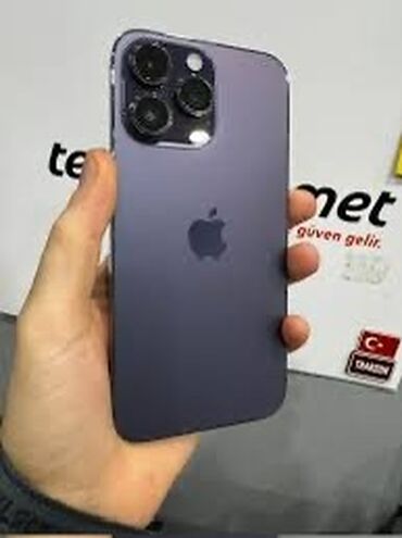 Apple iPhone: IPhone 14 Pro, 256 GB, Deep Purple, Face ID