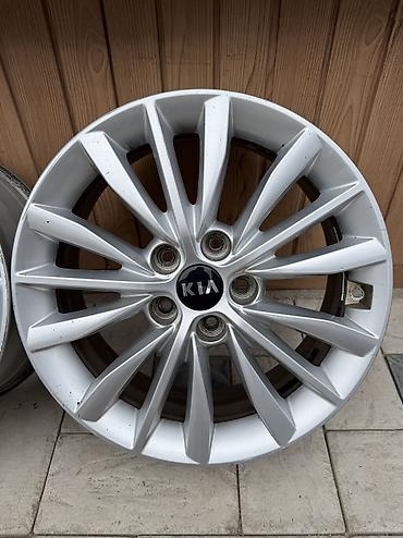 диски к7: Литые Диски R 17 Kia, Комплект, отверстий - 5, Б/у — 2