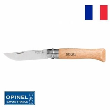 метательный нож: Продаю нож Опинель N'10 клинок нержавейка Сэндвик, рукоять бук