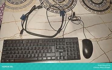 Klaviatura Və Boş keys və kuller hamsi bir yerde 15m